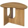 Image de Table d'appoint asymétrique en bois calypso - beige