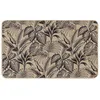 Image de Tapis Antidérapant Imprimé Jungle Stylis - 45 X 75 Cm - Noir Et Marron