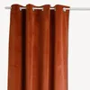 Image de Atmosphera - Rideau occultant en velours COCON - 140 x 260 cm - Terracotta