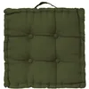 Image de Atmosphera - Coussin de sol en coton ANJALI - Kaki
