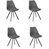 Image de Lot De 4 Chaises Avec Coussin Atome