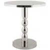 Image de Table D'appoint En Aluminium Chromé Orion - Argent
