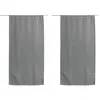 Image de Enjoy Home - Vitrage occultant REGLISSE - 60 x 120 cm - Gris clair