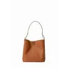 Image de Sac à main Mac Douglas Rhodes Couronne M - Marron - Cuir lisse - 27x26x14cm