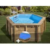 Image de Kit Piscine Bois Gré Lili 2 Ø 2,80 X 1,07 M