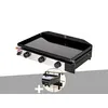 Image de Plancha Gaz À Poser 3 Brûleurs Solia 300 - Somagic + Support Balcon
