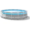 Image de Kit Piscine Tubulaire Intex Prism Frame Clear Window Ronde 4,88 X 1,22 M