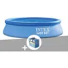 Image de Kit piscine autoportée Intex Easy Set 244 x 061 m + Bâche à bulles