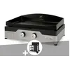 Image de Plancha Gaz Signature Allure 260 Duo + Desserte - Le Marquier