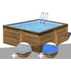 Image de Kit Piscine Bois Gré Carra 3,05 X 3,05 X 1,19 M