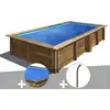 Image de Kit Piscine Bois Gré Lemon 3,75 X 2,00 X 0,68 M