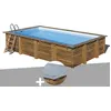 Image de Kit Piscine Bois Gré Evora 6,20 X 4,20 X 1,33 M