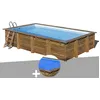 Image de Kit Piscine Bois Gré Evora 6,20 X 4,20 X 1,33 M