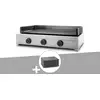 Image de Plancha Gaz Modern 75 Inox Avec Housse - Forge Adour