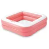 Image de Piscine gonflable carrée Rose - Intex