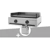 Image de Plancha Gaz Modern 60 Inox Avec Chariot - Forge Adour