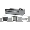 Image de Plancha Gaz Premium 60 Acier Avec Couvercle, Chariot Et Housse - Forge Adour