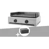 Image de Plancha Gaz Modern 60 Inox Avec Housse - Forge Adour