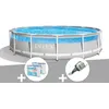 Image de Kit Piscine Tubulaire Intex Prism Frame Clearview Ronde 4,27 X 1,07 M