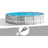 Image de Kit Piscine Tubulaire Intex Prism Frame Ronde 4,57 X 1,07 M