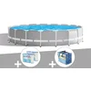 Image de Kit Piscine Tubulaire Intex Prism Frame Ronde 5,49 X 1,22 M