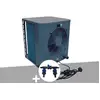 Image de Pompe À Chaleur 4,20 Kw Heatermax Compact 20 Ubbink + Kit By-pass Ø 32/38/50 Mm