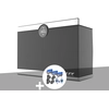 Image de Pompe À Chaleur 8 Kw Poolex Silent Max 80 Full Inverter + Kit By-pass Ø 50 Mm