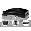 Image de Plancha Gaz Signature Allure 260 Duo + Housse De Protection + Chariot + Couvercle De