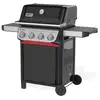 Image de Barbecue à gaz spirit e-410 + set d'accessoires clipsables weber works + kit de préparation et de service - weber
