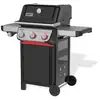 Image de Barbecue à gaz spirit e-335 + set d'accessoires clipsables weber works + kit de préparation et de service - weber