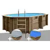 Image de Kit Piscine Bois Gré Grenade 2 4,36 X 3,36 X 1,17 M