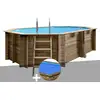 Image de Kit Piscine Bois Gré Grenade 2 4,36 X 3,36 X 1,17 M