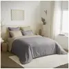 Image de Pack complet 6 pièces taupelin réversible housse de couette pour lit 180 x 200 cm king size