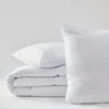 Image de Pack Couette Blanrêve 140 X 200 Cm + Oreiller 60 X 60 + Oreiller 45 X 70 Gamme "douceur" Traité Anti Acarien