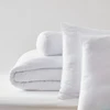 Image de Pack Couette Blanrêve 240 X 220 Cm + 2 Oreillers 60 X 60 + Polochon 140 Gamme "douceur" Traité Anti Acarien