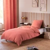Image de Parure De Couette "noah" Gaze De Coton 140 X 200 Pour Lit 1 Place