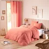 Image de Parure de couette Noah Gaze de Coton 260 x 240 pour lit 2 Places King Size 160 à 180 cm - Noah Blush - Noah Blush -
