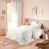 Image de Parure De Couette "noah" Gaze De Coton 240 X 220 Pour Lit 2 Places 140 À 160 Cm