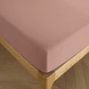 Image de Drap Housse 90 X 190 Cm Bonnet 30 Cm "premium" Pour Lit 1 Place Coton Pur