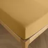 Image de Drap housse 160 x 200 cm bonnet 30 cm Prémium pour lit 2 places - Prémium Miel - Prémium Miel -