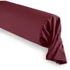 Image de Taie de traversin 45 x 185 cm Prémium - Prémium Grenat - Prémium Grenat -