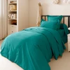 Image de Housse De Couette Percale De Coton Peigné "julian" Toutes Dimensions Coton Pur