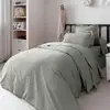 Image de Housse De Couette Percale De Coton Peigné "julian" Toutes Dimensions Coton Pur