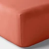 Image de Drap Housse Percale "julian" Avec Bonnet 35 Cm Toutes Dimensions Coton Pur