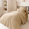 Image de Housse de couette percale de coton peigné Julian toutes dimensions Coton Pur - Julian Lin - 140 x 200 cm - Julian Lin -