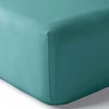 Image de Drap Housse Percale "julian" Avec Bonnet 35 Cm Toutes Dimensions Coton Pur