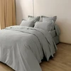 Image de Housse De Couette Percale De Coton Peigné "julian" Toutes Dimensions Coton Pur