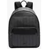 Image de Sac à dos Lacoste Allover noir gris foncé
