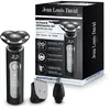 Image de Tondeuse multi-usages - JEAN LOUIS DAVID - KIT GROOMING 4-en-1 - 3 têtes - Ecran digital - Noir