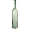 Image de Vase Bouteille En Verre Vert 21x21x101 Cm